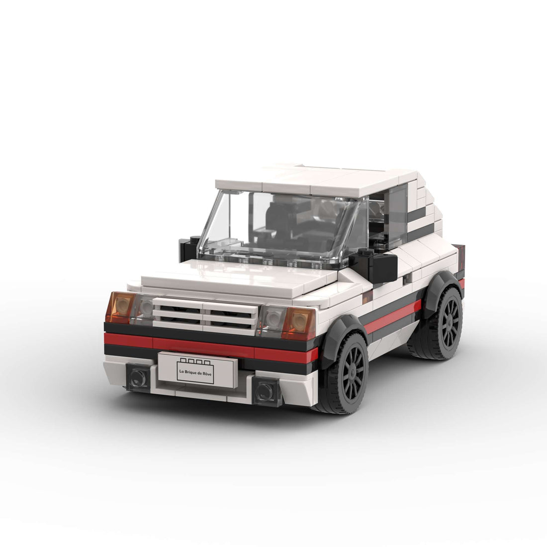 La Peugeot 205 GTI en briques : l’icône des années 80 revisitée par La Brique de Rêve