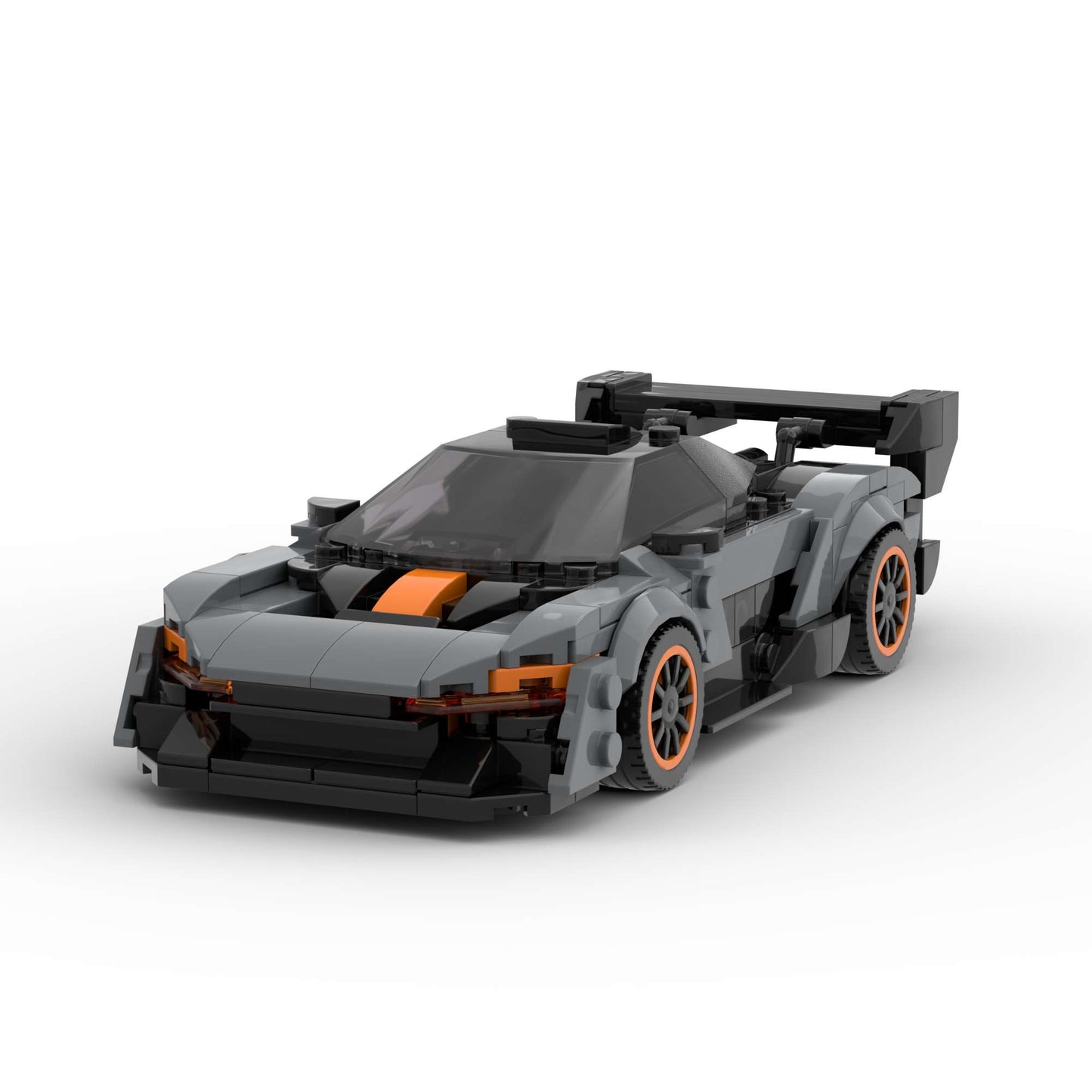 McLaren Senna GTR Gris