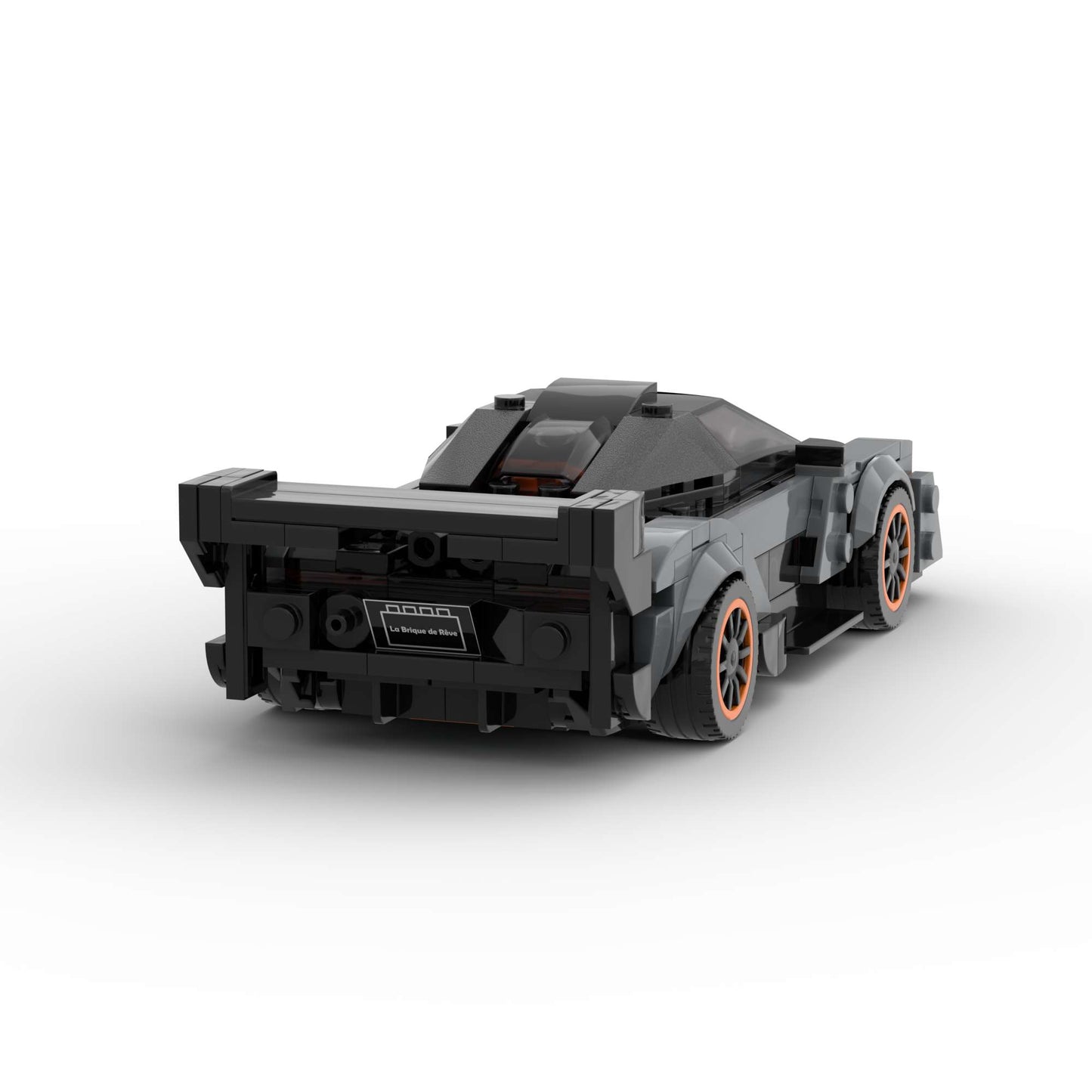 McLaren Senna GTR Gris
