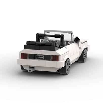 Volkswagen Golf MK1 GTI Cabriolet Blanc